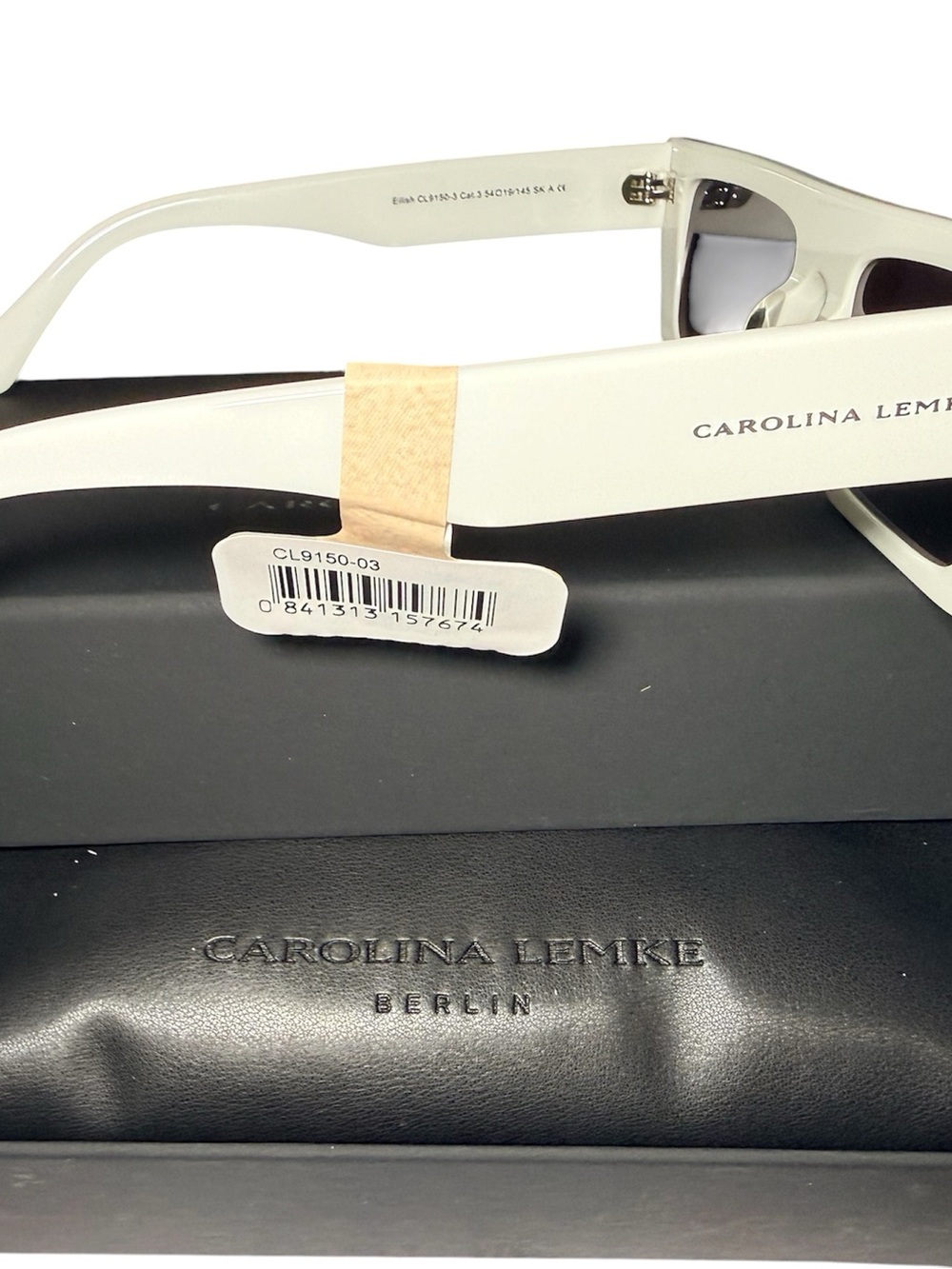 Carolina Lemke Berlin Eyewear - Eilish White Sunglasses - Picture 4 of 6